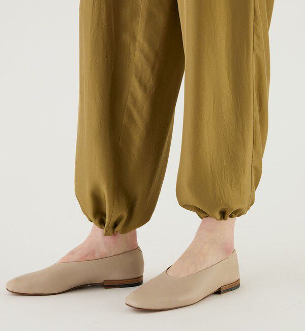 GALERIE VIE「シルクハブタエ トラックイージーパンツ」|その他|