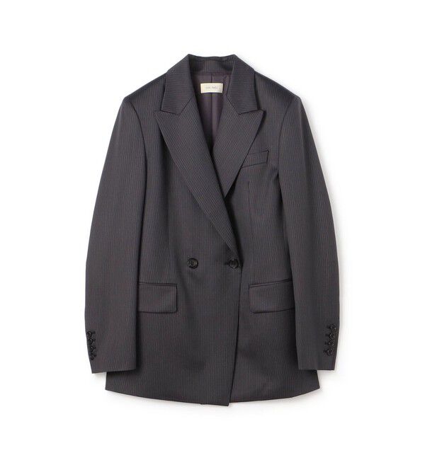 DES PRES「ウールドスキン ダブルブレストジャケット」|テーラードジャケット|18 ブラック系