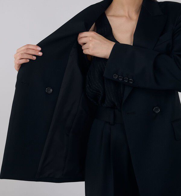 DES PRES「ウールドスキン ダブルブレストジャケット」|テーラードジャケット|