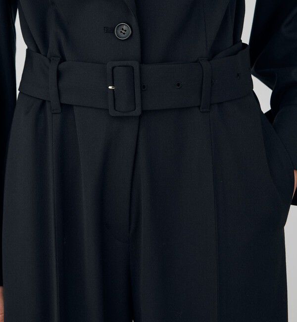 DES PRES「ハイツイストギャバジン ジャンプスーツ」|オールインワン|