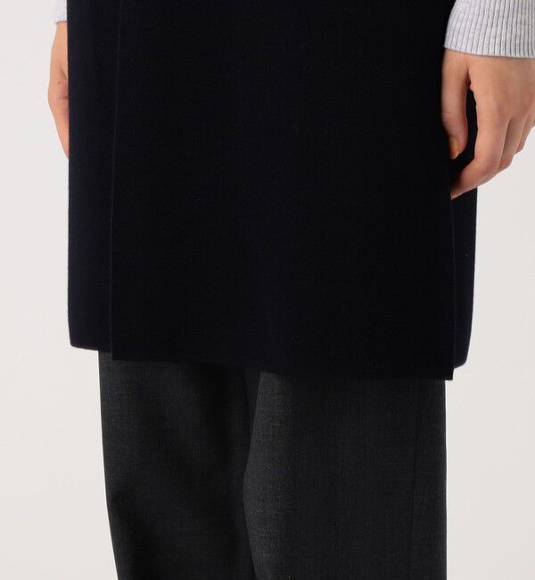GALERIE VIE「ウーステッドミラノリブ ロングベスト」|ベスト・ジレ|