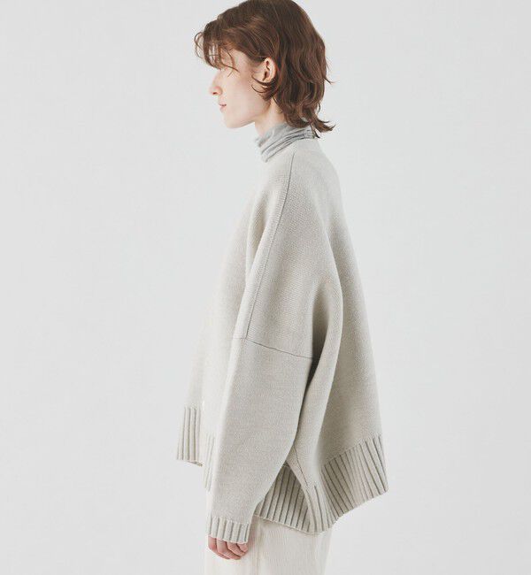 GALERIE VIE「ウーステッドダブルフェイス Vネックカーディガン」|カーディガン|