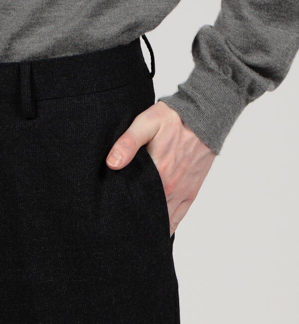 TOMORROWLAND MENS「Super130'sウール ノープリーツ スリムスラックス DRAGO」|スラックス|