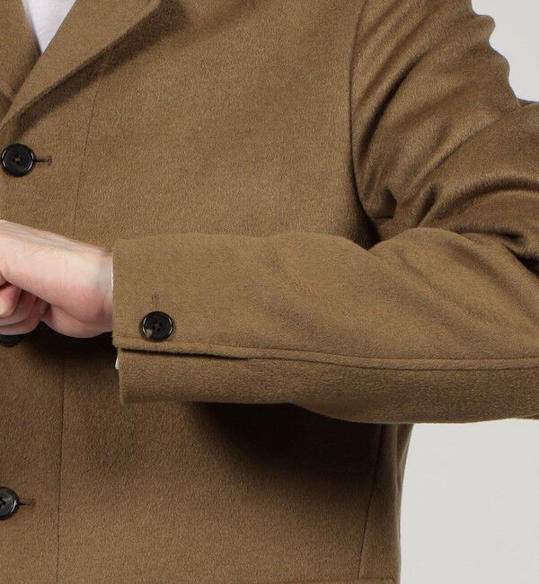 TOMORROWLAND MENS「ウールカシミヤ ドライビングコート」|ブルゾン・スタジャン|