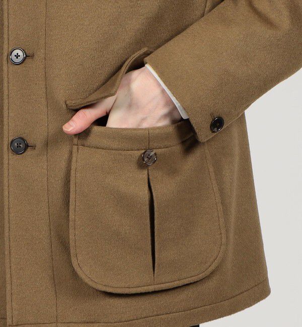 TOMORROWLAND MENS「ウールカシミヤ ドライビングコート」|ブルゾン・スタジャン|