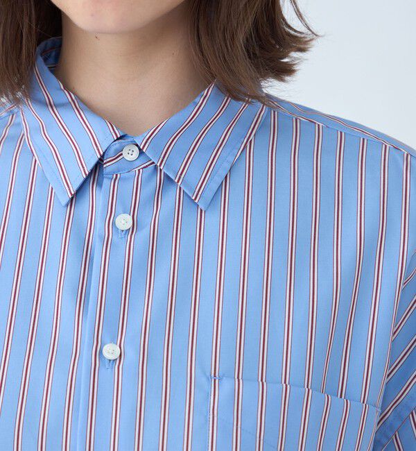 MACPHEE「コットンブロード レギュラーカラーシャツ」|シャツ・ブラウス|