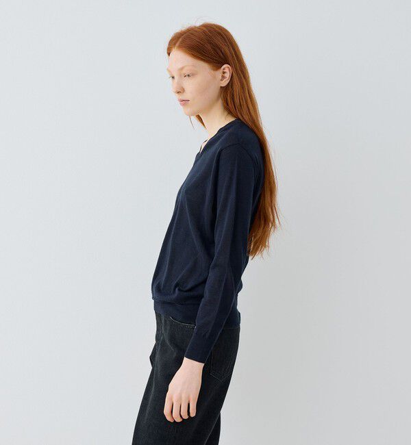 GALERIE VIE「ウーステッドカシミヤ Vネックプルオーバー」|ニット・セーター|