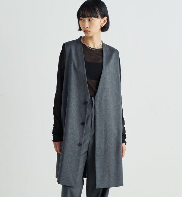 Edition「ゼニアトラベラー フロントオープンジレ」|ベスト・ジレ|