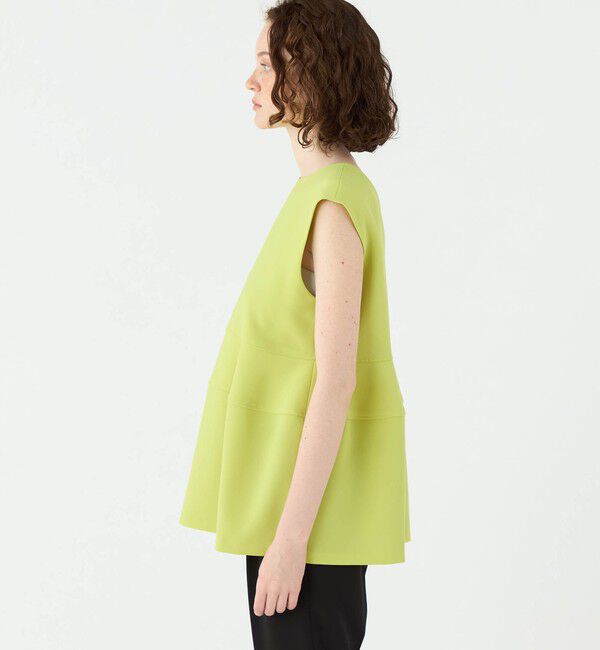 Ballsey「スティフダブルクロス バレルヘムブラウス」|シャツ・ブラウス|