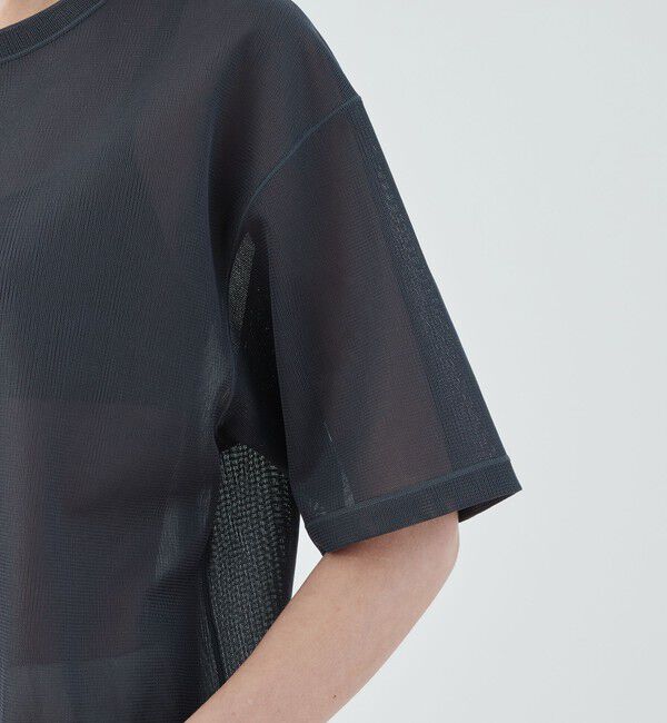 GALERIE VIE「コンパクトラッセル クルーネックプルオーバー」|Tシャツ・カットソー|