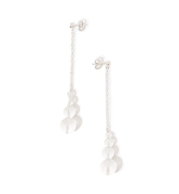 TOMORROWLAND GOODS「SASKIA DIEZ Drop ピアス」|ピアス|01 シルバー系