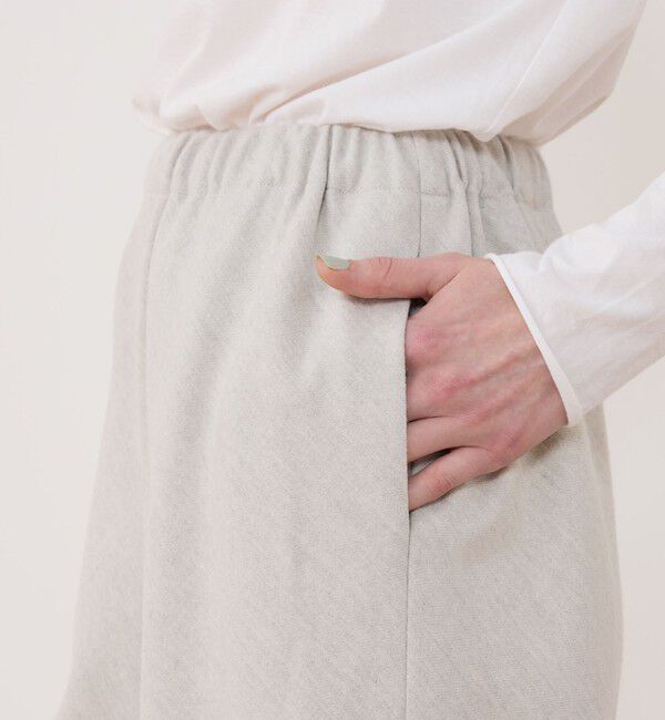 GALERIE VIE「ウールサキソニー イージーワイドパンツ」|その他|