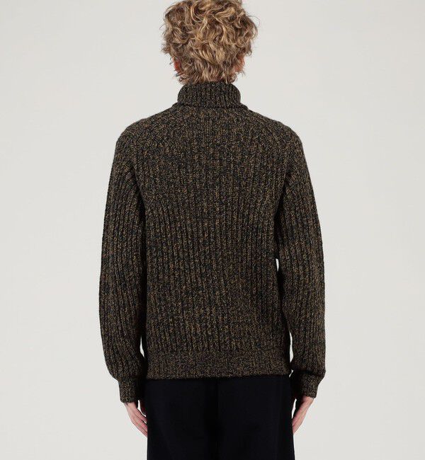TOMORROWLAND MENS「TOMORROWLAND Tricot ウールカシミヤ メランジニット タートルネックプルオーバー」|ニット・セーター|