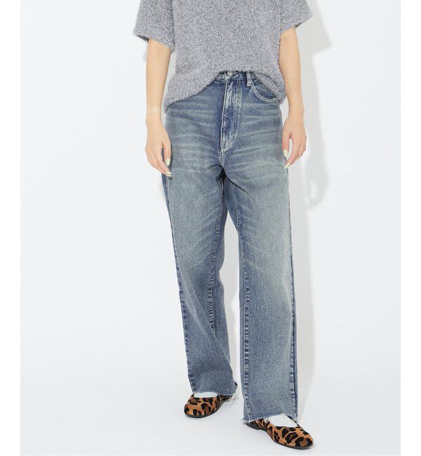  「ルーズストレートデニム」|デニム|