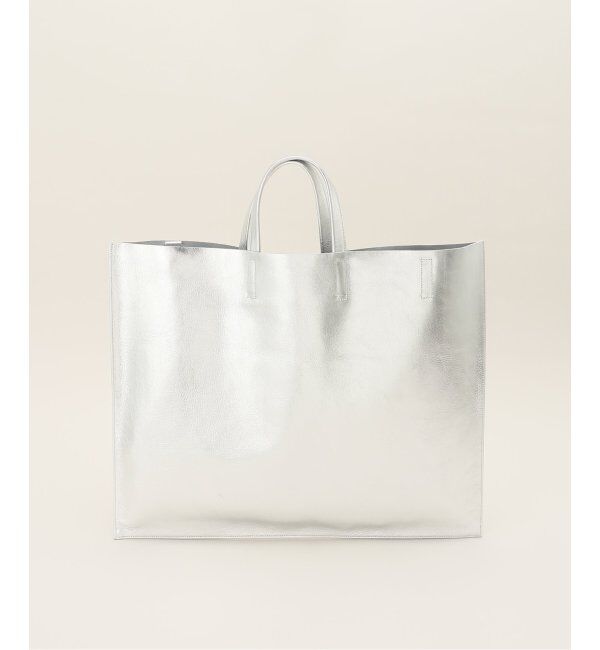 「【blancle/ ブランクレ】M.LEATHER FLAT TOTE」|トートバッグ|