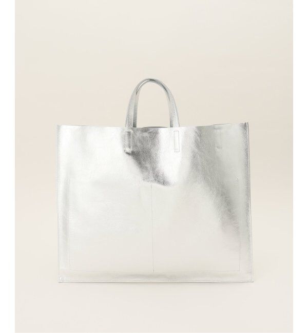  「【blancle/ ブランクレ】M.LEATHER FLAT TOTE」|トートバッグ|