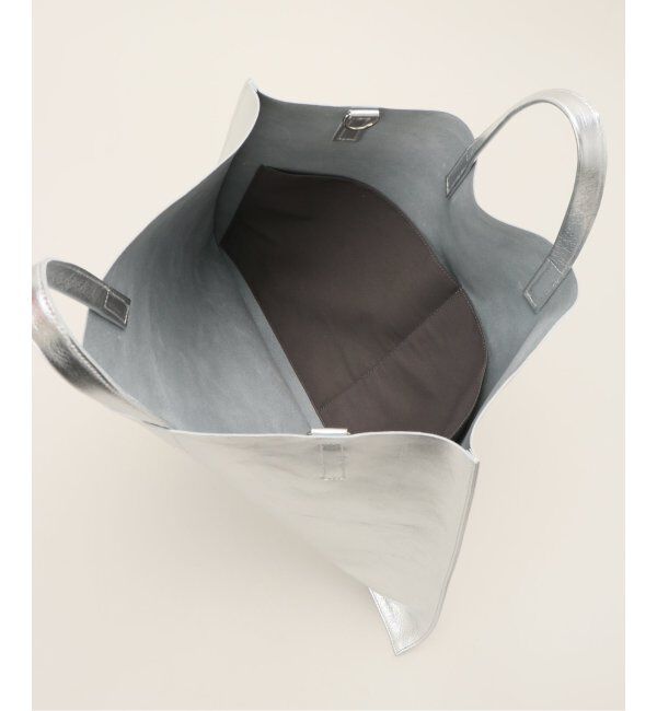  「【blancle/ ブランクレ】M.LEATHER FLAT TOTE」|トートバッグ|