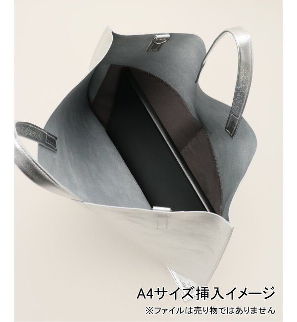  「【blancle/ ブランクレ】M.LEATHER FLAT TOTE」|トートバッグ|