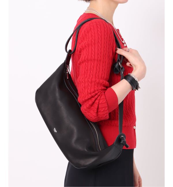  「【blancle/ ブランクレ】Wide 2way shoulder bag」|ショルダー・メッセンジャー|ブラック