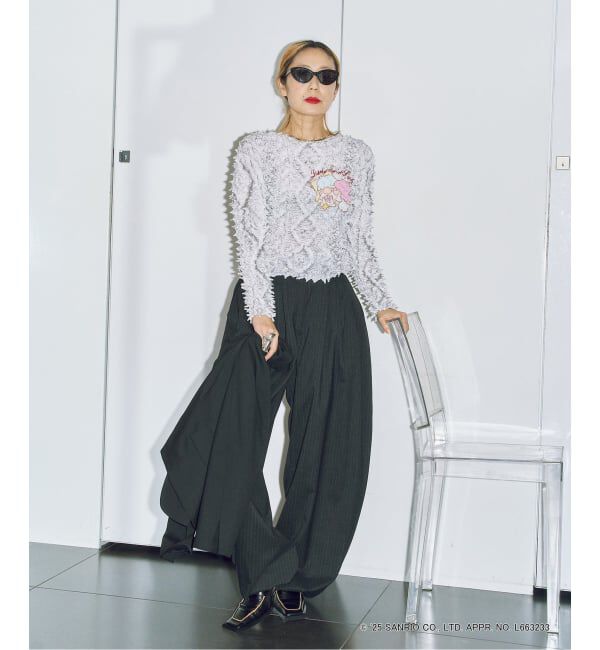  「SANRIO CHARACTERS&times;MASU 別注 SPIKY TOP：カットソー」|Tシャツ・カットソー|