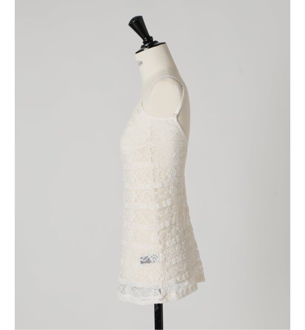 EMILYWEEK「シャーリングレースロングキャミソール」|キャミソール|