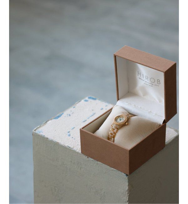 HIROB「Sur mesure Mini Aneth / Beige」|腕時計|