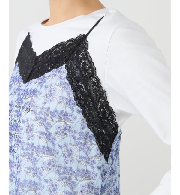 JOINT WORKS「ANNA SUI NYC サイドリボンシアーキャミ」|キャミソール|