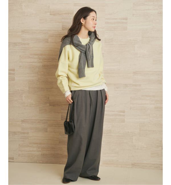 Plage「pooginook minimal プルオーバー」|ニット・セーター|