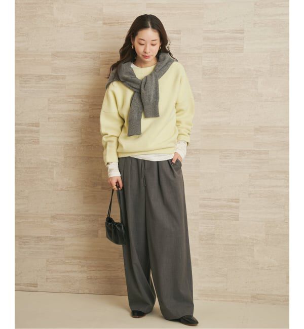 Plage「pooginook minimal プルオーバー」|ニット・セーター|