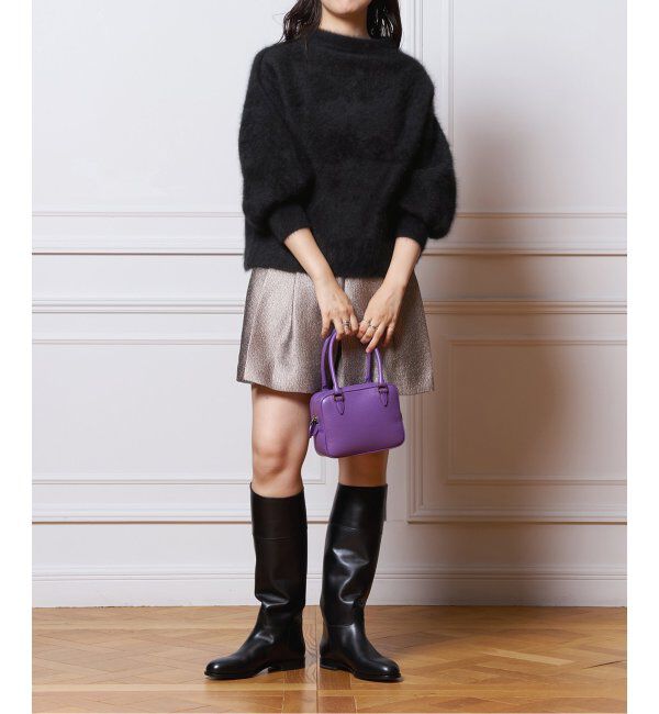 IENA LA BOUCLE「IENA LA BOUCLE ファーニットプルオーバー」|ニット・セーター|