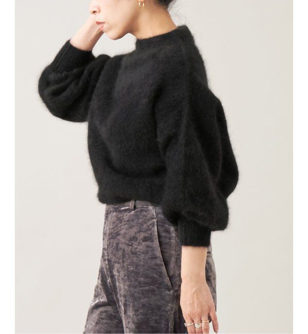 IENA LA BOUCLE「IENA LA BOUCLE ファーニットプルオーバー」|ニット・セーター|