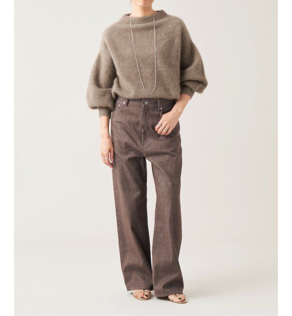 IENA LA BOUCLE「IENA LA BOUCLE ファーニットプルオーバー」|ニット・セーター|