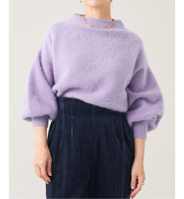 IENA LA BOUCLE「IENA LA BOUCLE ファーニットプルオーバー」|ニット・セーター|
