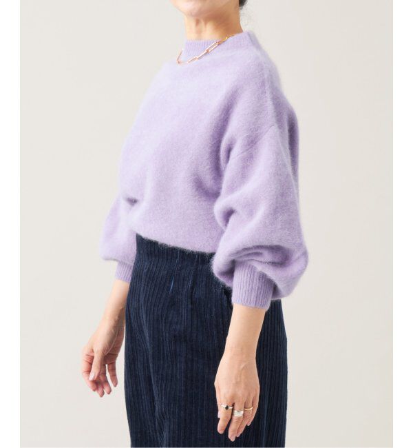 IENA LA BOUCLE「IENA LA BOUCLE ファーニットプルオーバー」|ニット・セーター|