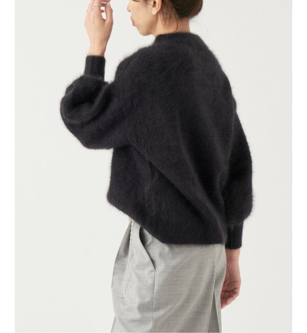 IENA LA BOUCLE「IENA LA BOUCLE ファーニットプルオーバー」|ニット・セーター|