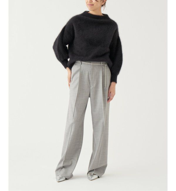 IENA LA BOUCLE「IENA LA BOUCLE ファーニットプルオーバー」|ニット・セーター|