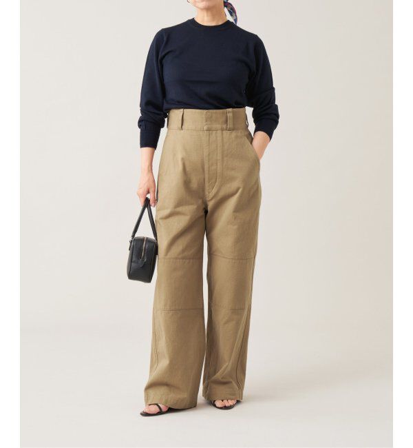 IENA LA BOUCLE「IENA LA BOUCLE Aube クラシックプルオーバー」|ニット・セーター|