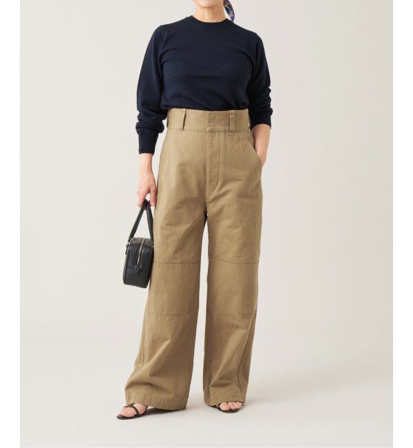 IENA LA BOUCLE「IENA LA BOUCLE Aube クラシックプルオーバー」|ニット・セーター|