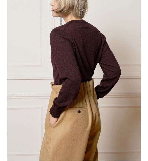 IENA LA BOUCLE「IENA LA BOUCLE Aube クラシックプルオーバー」|ニット・セーター|