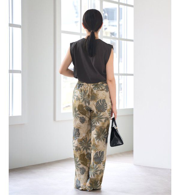 IENA「ATON/エイトン FRESCA SINGLE JERSEY ノースリーブ」|Tシャツ・カットソー|