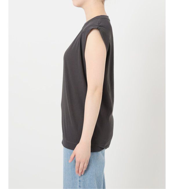 IENA「ATON/エイトン FRESCA SINGLE JERSEY ノースリーブ」|Tシャツ・カットソー|