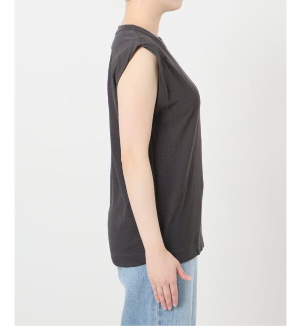 IENA「ATON/エイトン FRESCA SINGLE JERSEY ノースリーブ」|Tシャツ・カットソー|