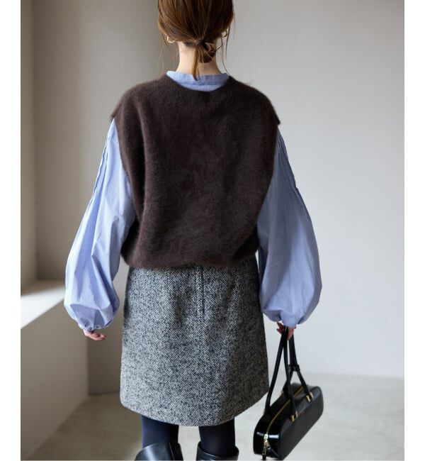 SLOBE IENA「ピンタックバルーンスリーブブラウス」|シャツ・ブラウス|