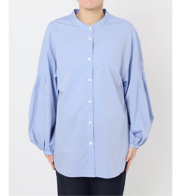 SLOBE IENA「ピンタックバルーンスリーブブラウス」|シャツ・ブラウス|