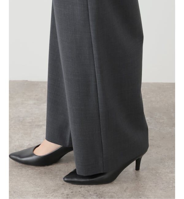 IENA「オープンカラージャンプスーツ」|オールインワン|