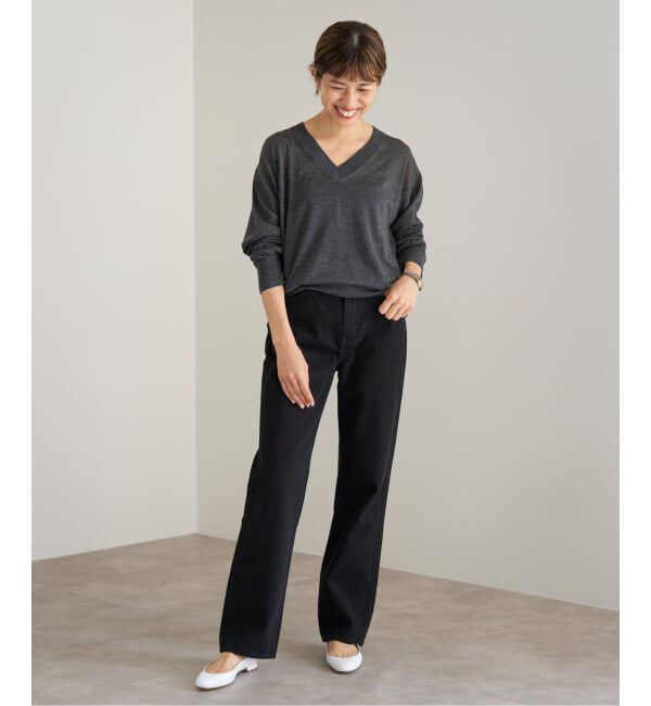 IENA「Maison IENA Vプルオーバー」|ニット・セーター|