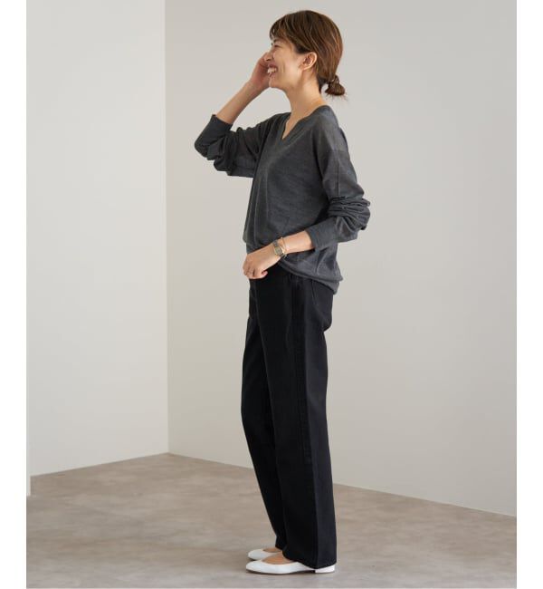 IENA「Maison IENA Vプルオーバー」|ニット・セーター|