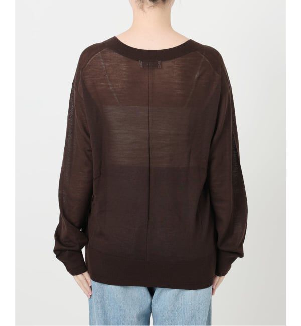 IENA「Maison IENA Vプルオーバー」|ニット・セーター|