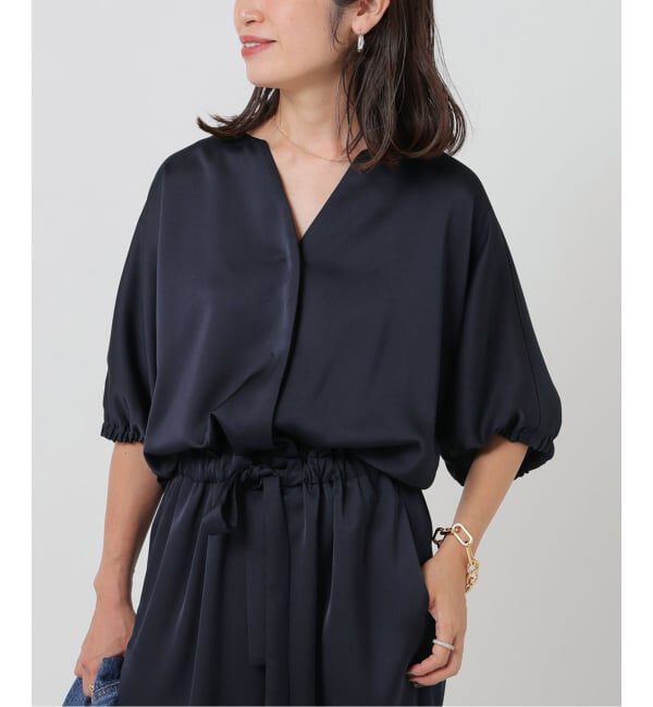 VERMEIL par iena「《追加》サテンオールインワン」|オールインワン|