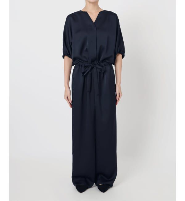 VERMEIL par iena「《追加》サテンオールインワン」|オールインワン|